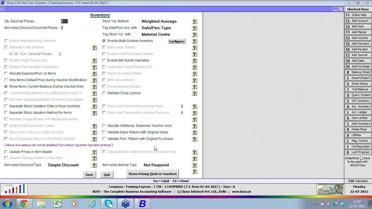 Busy Accounting Software 17 Download